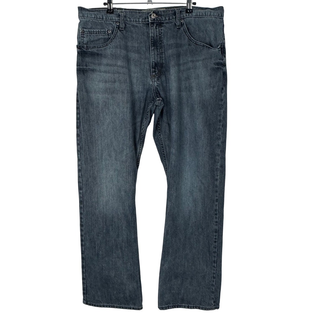 Wrangler Authentics Men's Classic‎ Straight Leg Jeans Blue Wash Size 36x32
